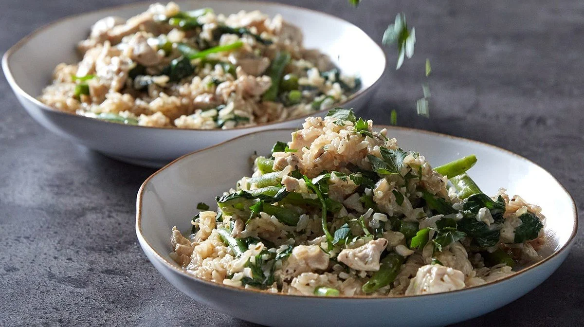 creamy chicken & rice