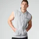 Myprotein Heren Mouwloze Hoodie - Grijs