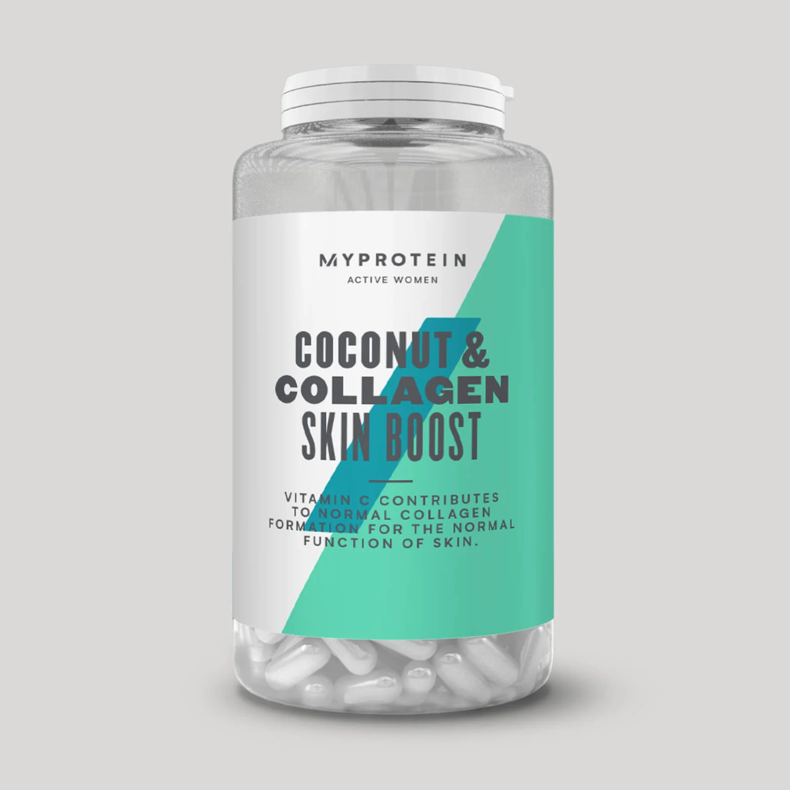 Coconut & Collagen Skin Boost - 180Capsules - Naturel Afbeelding 1