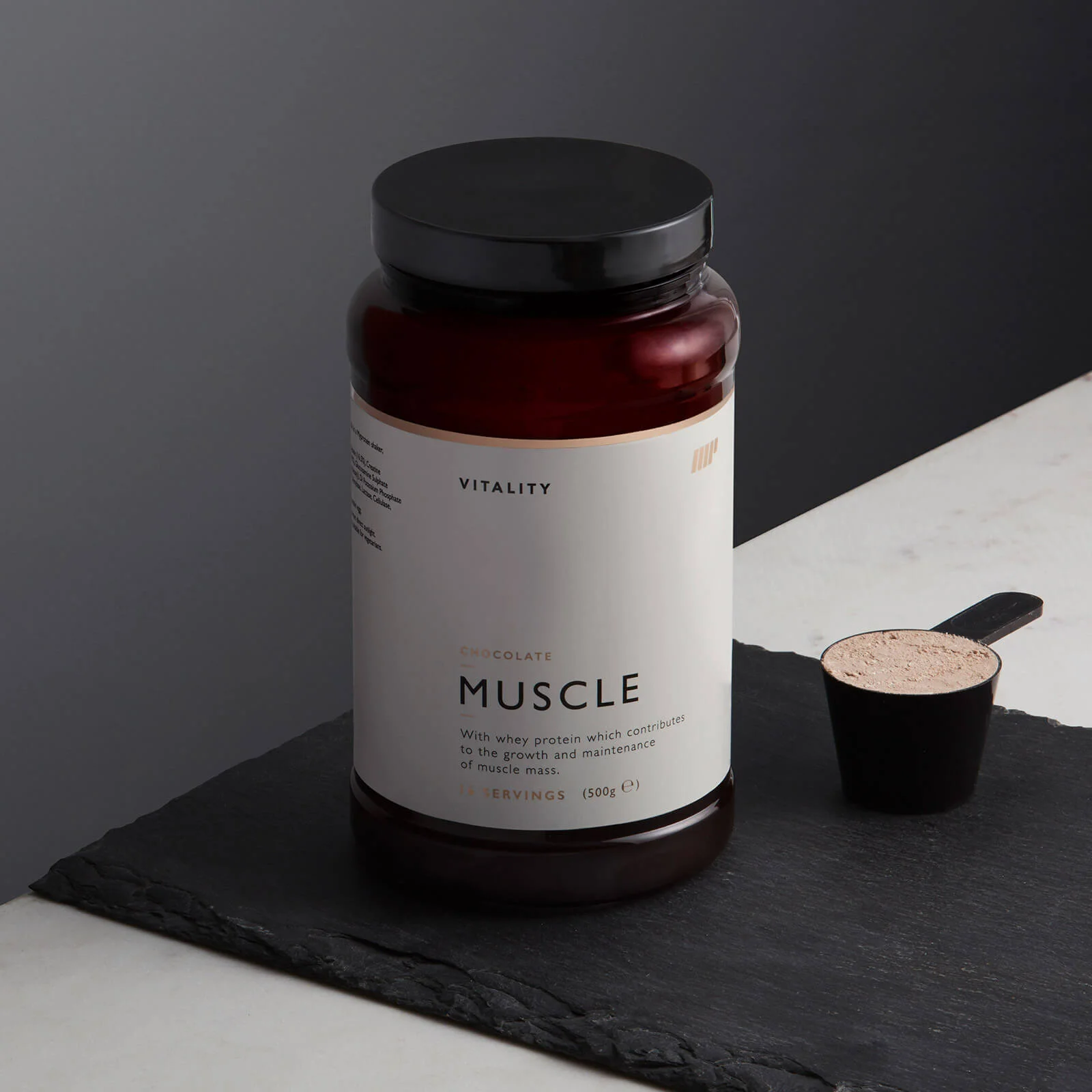 Muscle Vitality - 500g - Vanille  Afbeelding 1