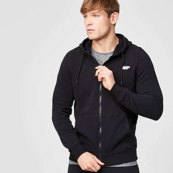 Tru-fit hoodie met rits