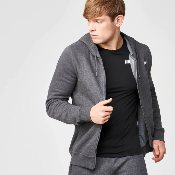 Tru-fit hoodie met rits