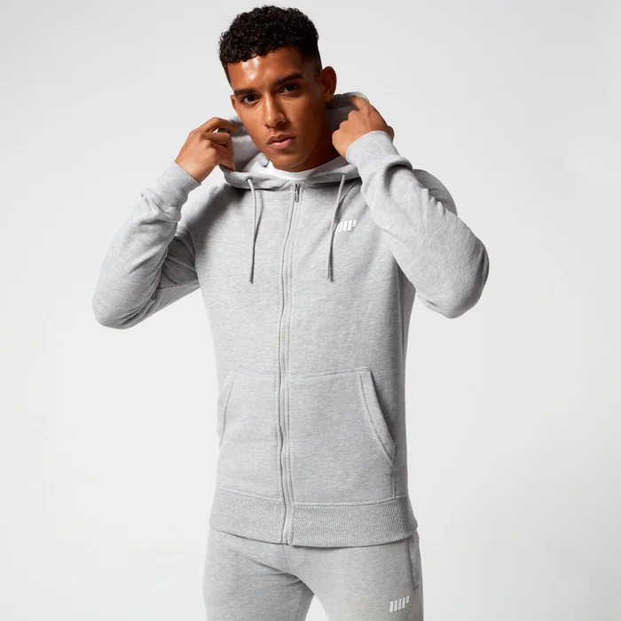 Tru-fit hoodie met rits