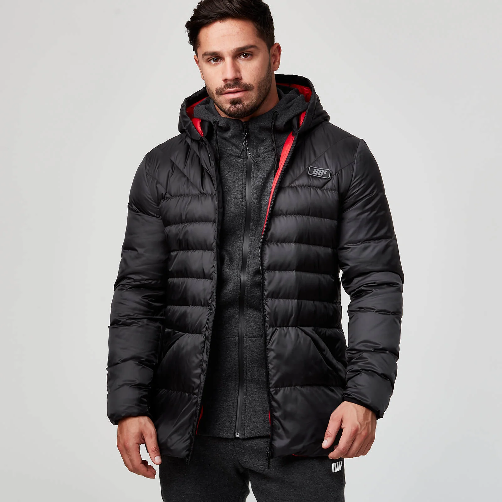 Pro-Tech Heavyweight Puffer - S - Zwart Afbeelding 1