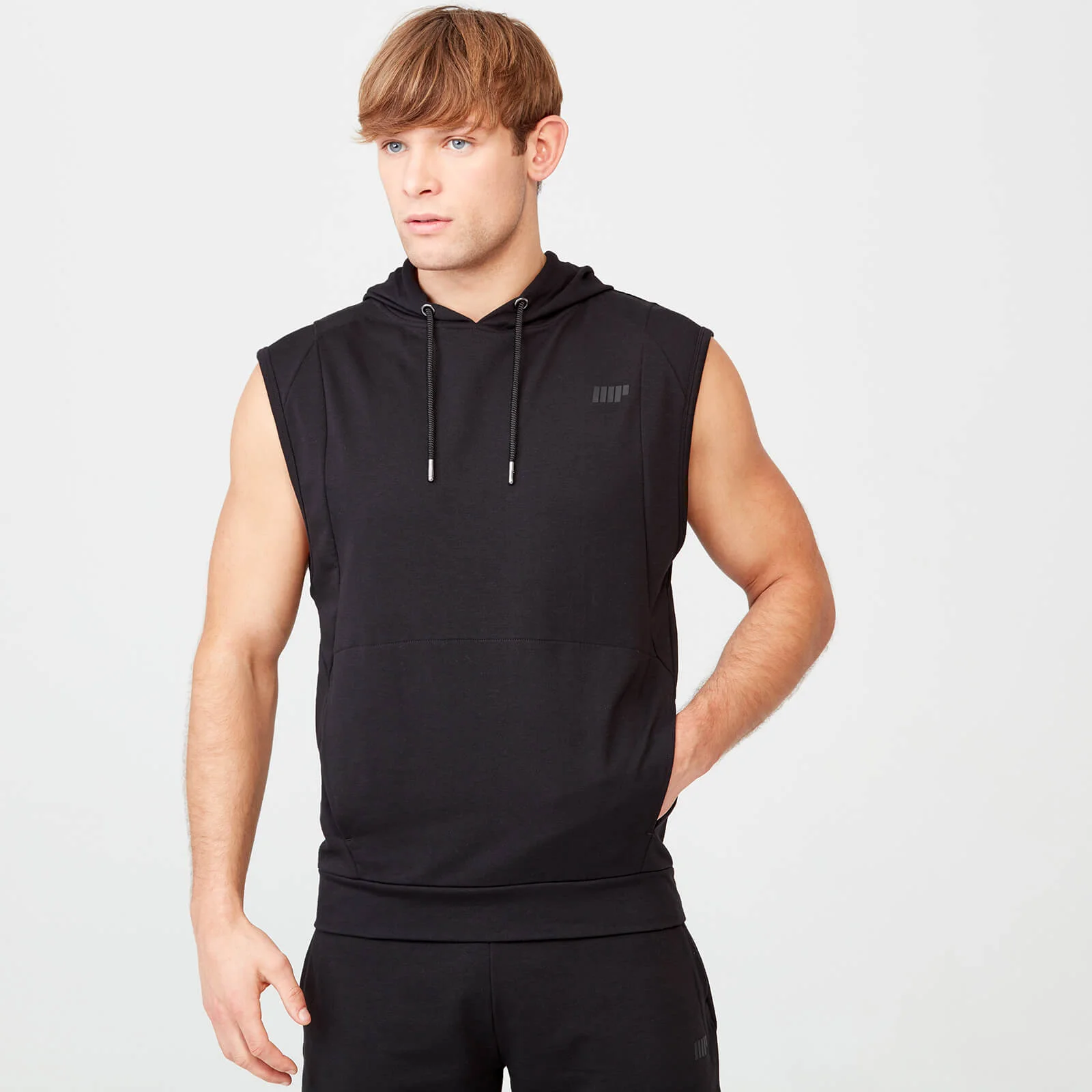 MP Form Sleeveless Hoodie - Black - XS Afbeelding 1