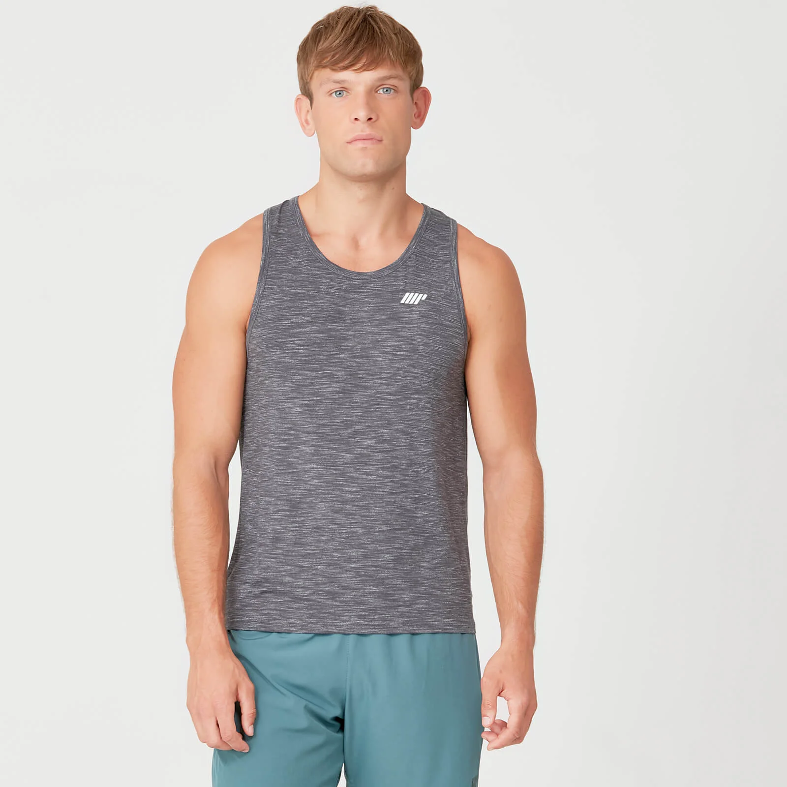 Performance Tank Top - Charcoal Marl - XS Afbeelding 1