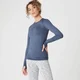 Shape Seamless Long-Sleeve Top – Donker Indigo