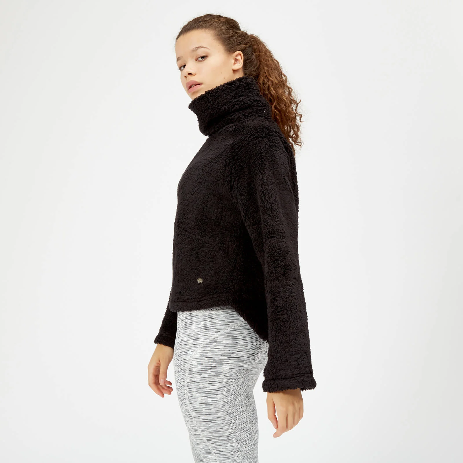 Myprotein Fashion Sherpa Hoody - Black - XS Afbeelding 1