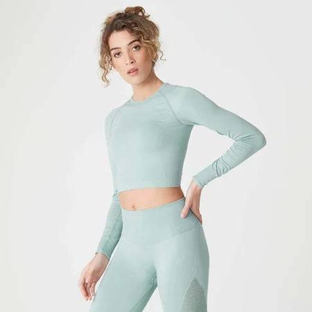 Shape Seamless Crop Top