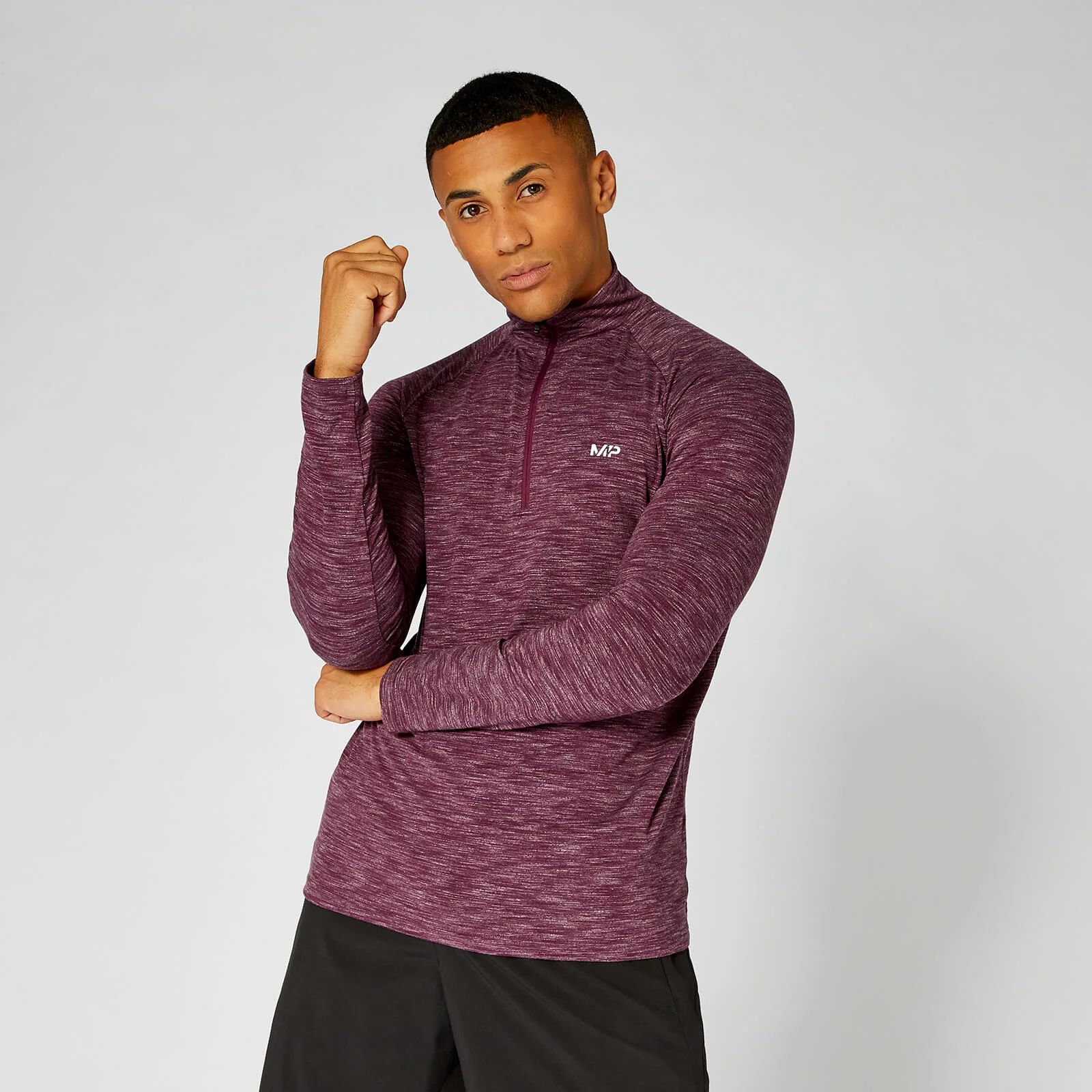 Performance Long-Sleeve ¼ Zip-Top - S Afbeelding 1