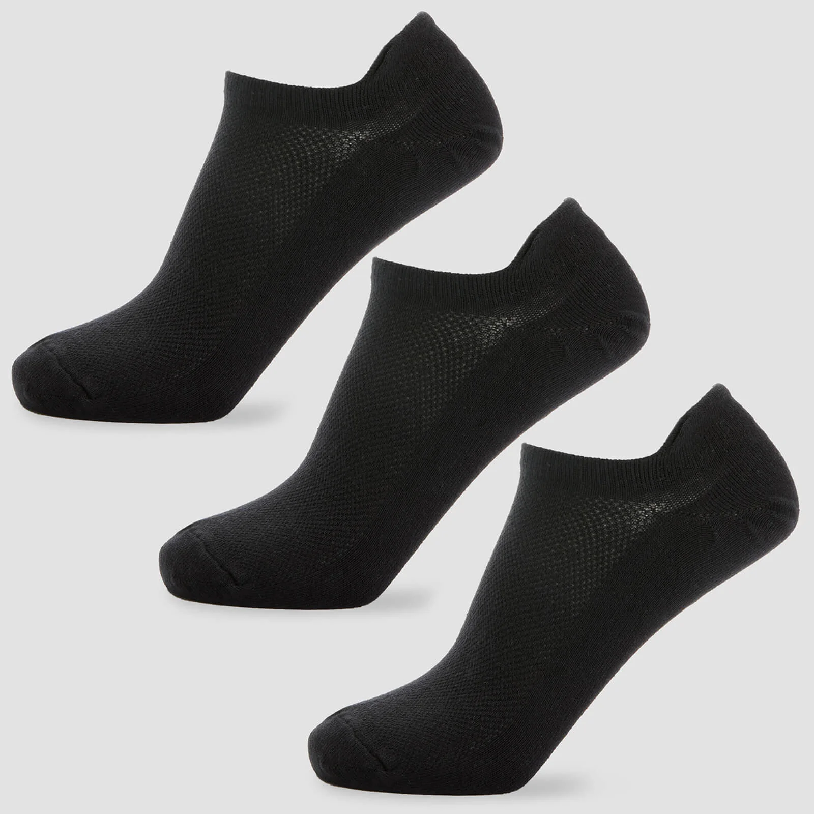 MP Men's Essentials Enkelsokken - Zwart (3-pack) - UK 6-8 Afbeelding 1