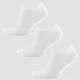 MP Men's Essentials Enkelsokken - Wit (3-pack)