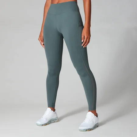 Power Mesh Leggings - Grey