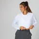 Boxy Long Sleeve Top - Wit