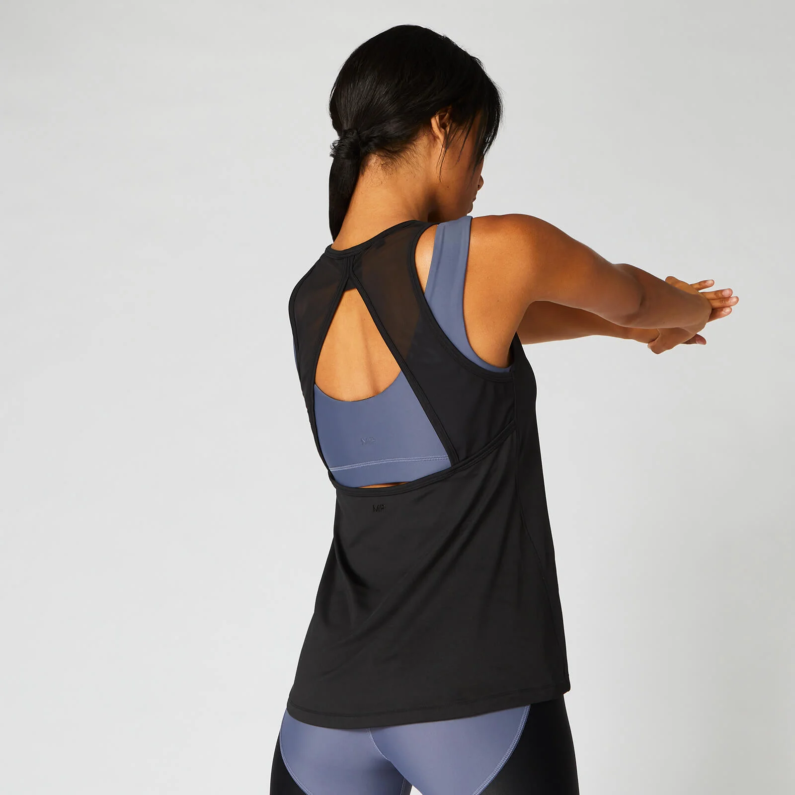 Metallic Vest — Black - XS Afbeelding 1