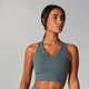 Power Longline Sports Bra - Grey