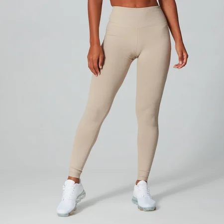 Power Mesh Leggings - Brown