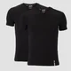 Luxe Classic V-Neck T-Shirt (2 Pack) - Zwart/Zwart