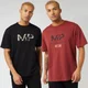 Graphic T-Shirt (2 Pack) - Zwart/ Rood