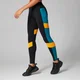 Power Colour Block Leggings - Black/Danger