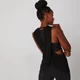 Cross Back Vest - Zwart