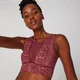 Snake Print Sports Bra - Roze