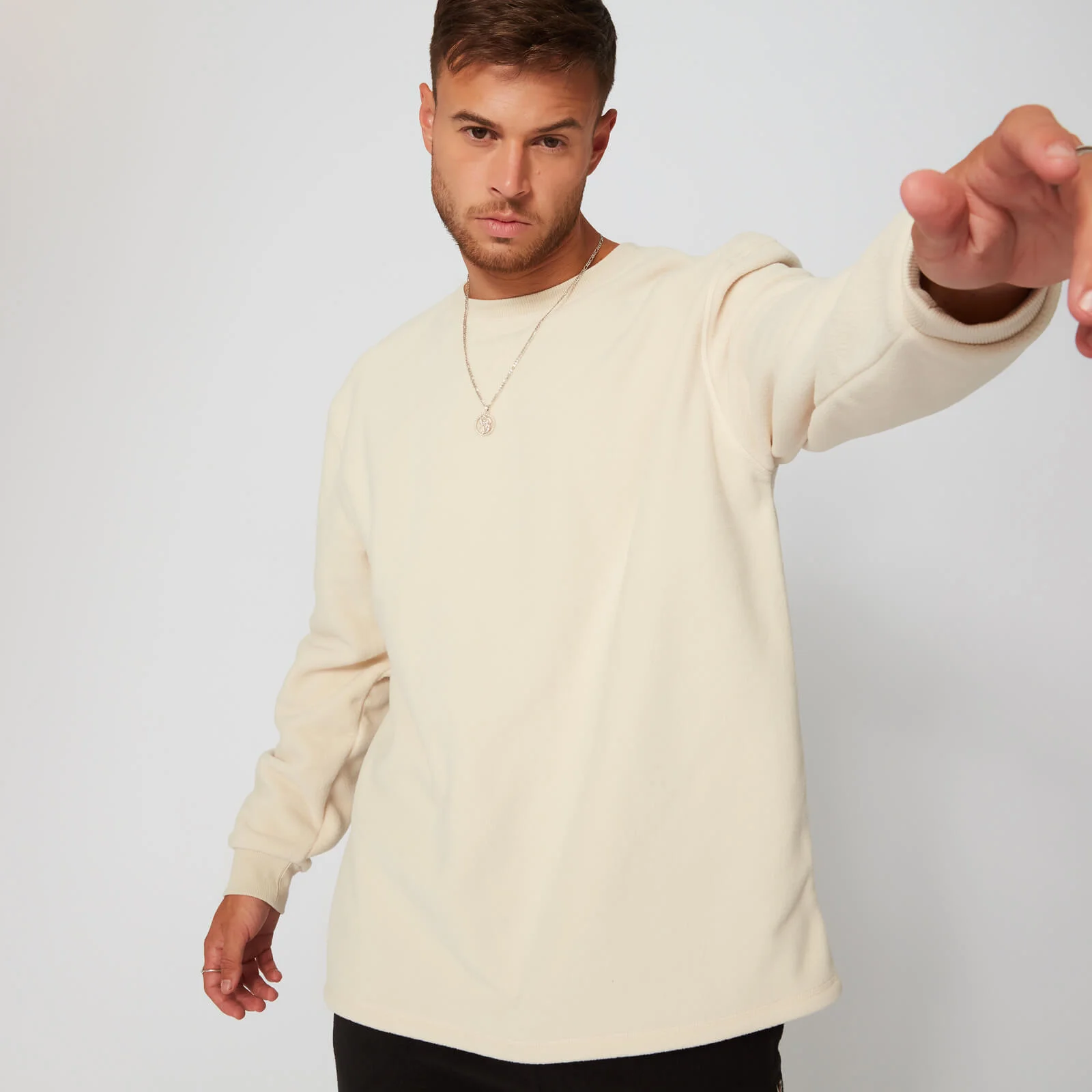 Keep Warm Crew - Creme - XS Afbeelding 1