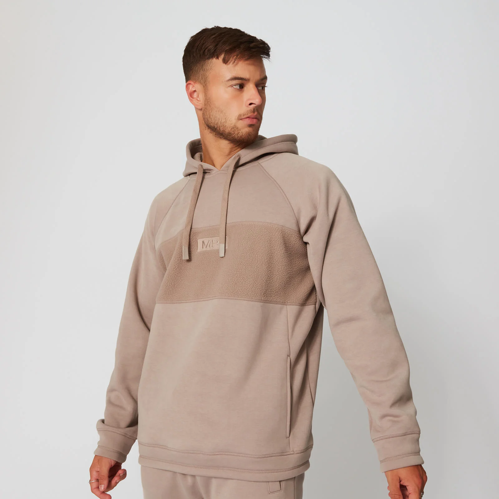 Luxe Leisure Fleece Hoodie - Bruin - XS Afbeelding 1