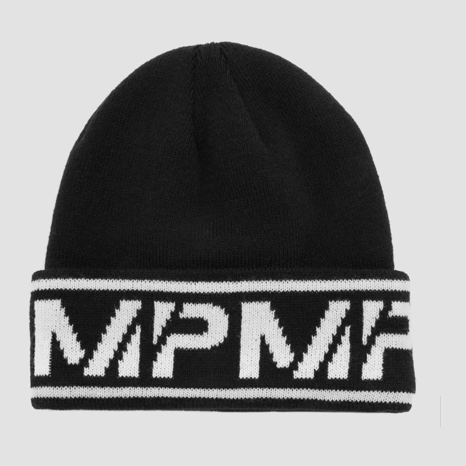 Logo Beanie Hat - Zwart Afbeelding 1
