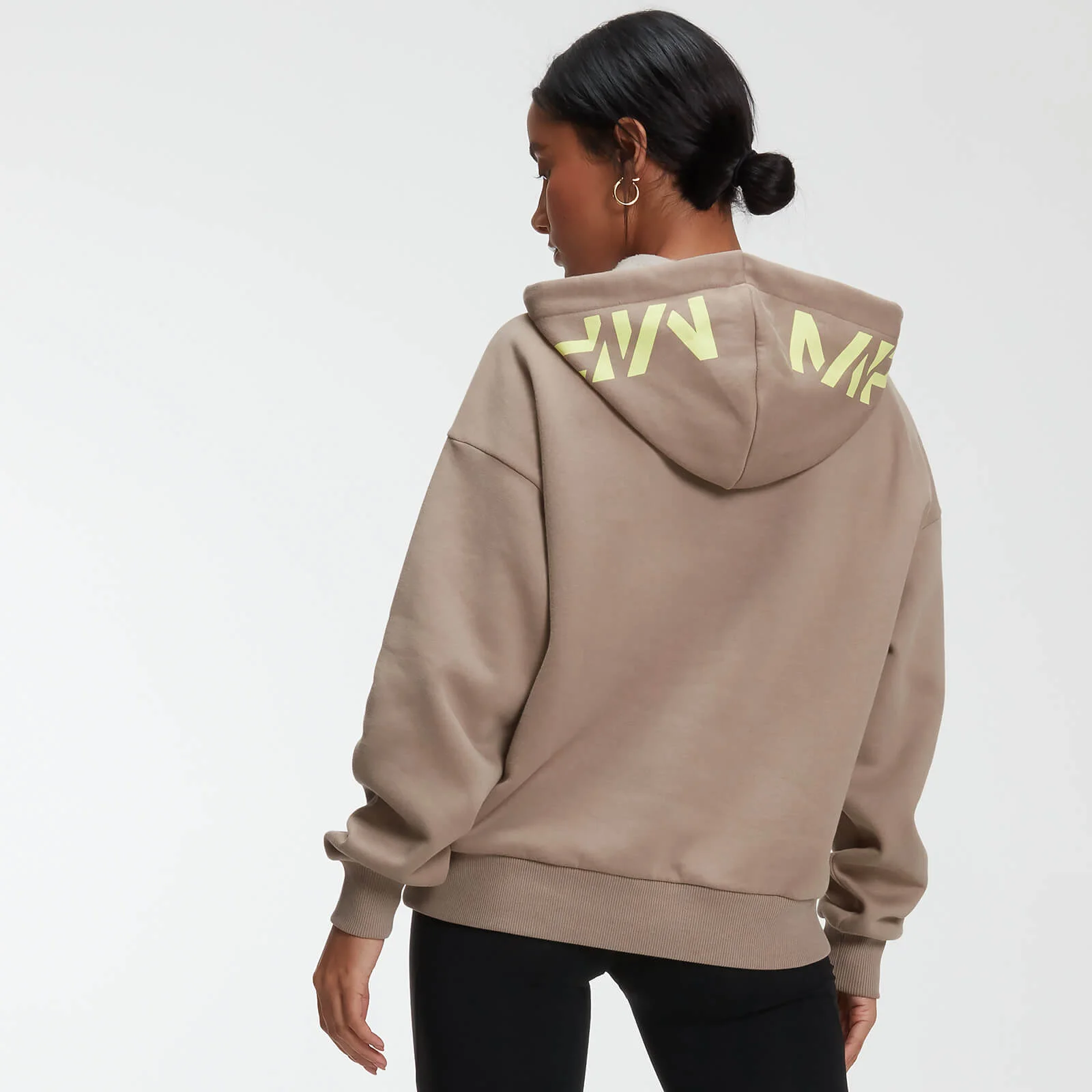 Oversized Hoodie - Praline - XS Afbeelding 1