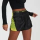 Dubbele Trainingsshort - Zwart