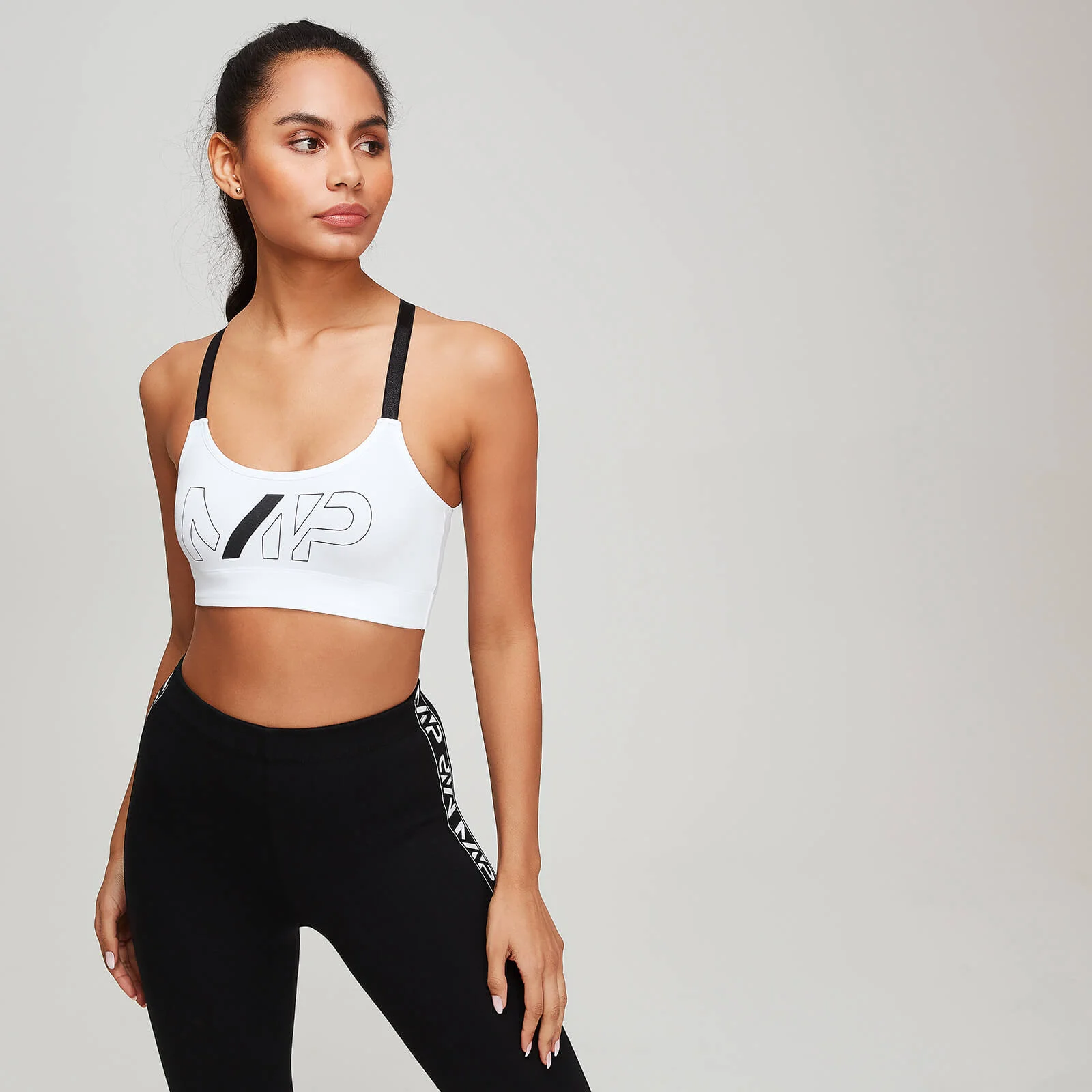 MP Rest Day Women's Sports Bra - White - XS Afbeelding 1