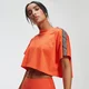 Power Crop Tape T-Shirt - Flame
