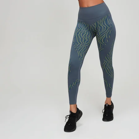 MP Animal Zebra Naadloze Vrouwen Leggings - Slate/Stargazer