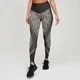 MP Animal Zebra Naadloze Vrouwen Leggings - Black/Praline