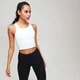Dames MP Textured Trainingsvest - Wit