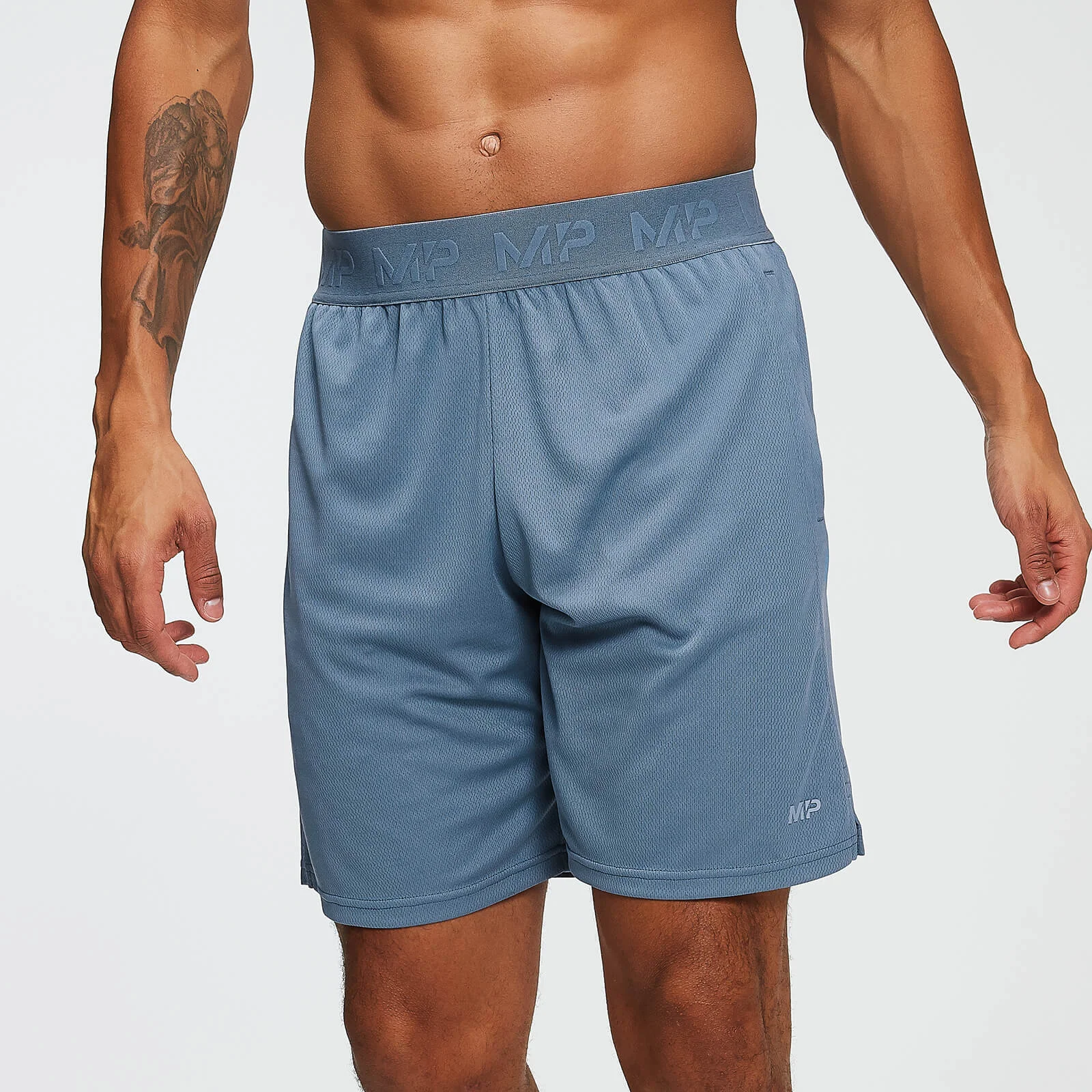 MP Men's Essentials Training Shorts - Washed Blue - XS Afbeelding 1