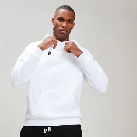 MP Rest Day Heren Stripe Overhead Hoodie - Wit