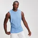 Myprotein Graphic Heren Drop Armhole Tank Top - Lichtblauw
