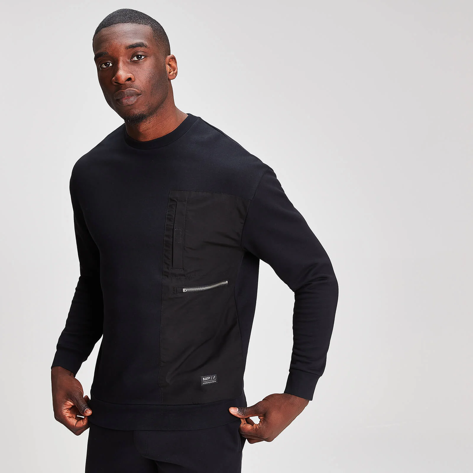 Myprotein Utility Heren Sweatshirt - Zwart - XS Afbeelding 1