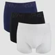 Heren 2 Pack Sports Boxer - Zwart/Wit/Blauw