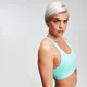 MP Power Dames Cross Back Sportbh - Splash