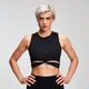 MP Power Dames Crop Top - Zwart