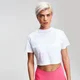 MP Power Dames Cropped T-Shirt - Wit