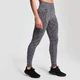MP Space Dye Naadloze Dames Leggings - Zwart
