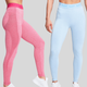MP Birthday 2 Pack Curve Leggings - Knalroze/ lichtblauw