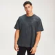 MP Rest Day Staggered Slogan Mannen T-Shirt - Black