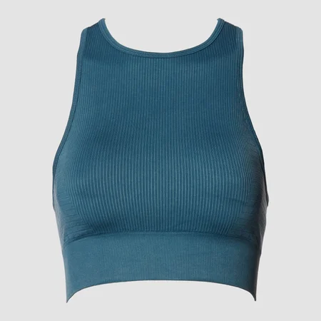 Acid Wash Seamless Bra - Deep Lake