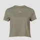 MP Essentials Women's Crop T-Shirt - Brindle