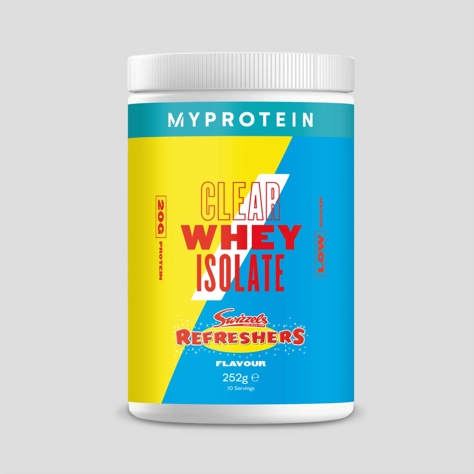Clear Whey Isolate – Swizzels Edition - 10servings - Refreshers Afbeelding 1